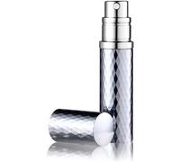 Atomiseur De Parfum Rechargeable, 5 Ml, Flacons De Parfum De Voyage, Anti - Fuite, Pompe Inférieure Sans Entonnoir, Distributeur Portable Élégant Pour Homme Et Femme, Design Dimond (Gris)