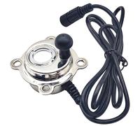 Atomiseur d'eau à ultrasons avec tête en cuivre, 3,8 cm, CC 24 V, sortie 350 ml/h, brumisateur à plaque en céramique 1,7 MHz pour caractéristiques d'eau et humidificateurs