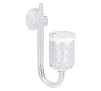 Atomiseur Diffuseur de Dissolvant de Vis de CO2 d'aquarium de Raffineur de Dioxyde de Carbone d'aquarium en Verre Transparent élevé