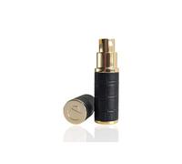 Atomiseur Essential Co Black & Gold Croc 8ml Parfum Fragrance Aftershave Pocket/sac à main/atomiseur Voyage, Rechargeable, Avec Entonnoir et boîte-cadeau.
