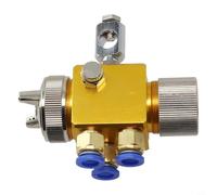 Atomization A-100 Spray automatique avec régulateur de pression réglable 2,5-3,0 bar pour peinture industrielle, blister, buse (1,0 mm)