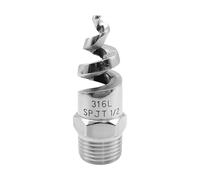 Atomizing Nozzle Stainless Steel Male Head Garden Sprinkler Replacement Use | 2.95in Size Stainless Steel Atomizing Nozzle Provides Fine Water Mist For Gardens Lawns Yards Indoor Outdoor Washing