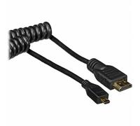 Atomos câble spiralé micro HDMI vers HDMI 50-65 cm (droit)