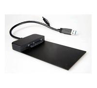 ATOMOS-Powered Docking Station, USB2.0/3.0, Black