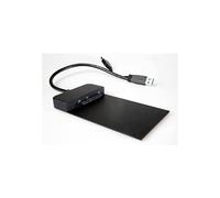 ATOMOS-Powered Docking Station, USB2.0/3.0, Black