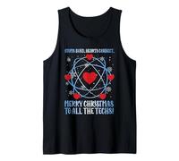 Atoms Bond Hearts Connect Merry Christmas to All Techs Débardeur