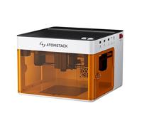 Atomstack 5W Mini Graveur Laser, Machine de Gravure Laser Portable Fermée, Structure CoreXY Double Moteur, Découpeuse Laser Bois et Métal, Contrôle via App et Zone de Travail 110x110mm