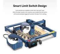 ATOMSTACK A20 Pro Machine de Gravure Laser 20W Laser graver de protection des yeux avec F30 Pro Air Assist Kit - 100-240V