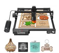 ATOMSTACK A20 Pro V2 Débroussailleuse laser 20 W avec assistance d'air F30 V2, gravure par application, spot compressé, pour bois, métal, acrylique, cuir, cadeaux personnalisés