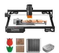 ATOMSTACK A20 Pro V2 Machine de gravure laser découpeuse laser 20 W avec rouleau rotatif multifonction R8, plaque nid d'abeille F4 haute précision pour cadeaux personnalisés