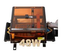 Atomstack A48 Ultra 48W Machine de gravure laser F60 60 l/min gravure laser tout-en-un à assistance pneumatique avec caméra de précision B3 Box R5 800 x 400 mm bande transporteuse automatique