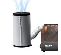 ATOMSTACK D3 Purificateur d'air pour graveurs laser, efficacité de filtration de 99,9%, système de filtration à 5 couches, filtre à air pour extraction de fumée pour découpeuse laser