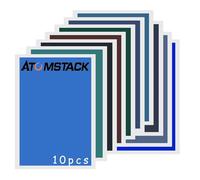 ATOMSTACK Lot de 10 Feuilles de Papier de Marquage et Gravure Laser, 27 x 39 cm, pour Fibre de Verre et Métal