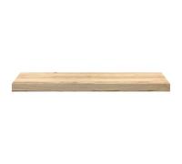 ATOMSTACK MAKER Lot de 2 marches d'escalier en chêne massif non traité - 80 x 30 x 2 cm - Marches en bois naturel comme rebord de fenêtre, bibliothèque et support décoratif pour salon, couloir et