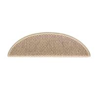 ATOMSTACK MAKER Lot de 30 tapis d'escalier autocollants aspect sisal (56 x 17 x 3 cm, sable) - Antidérapants, insonorisants, lavables et pliables pour escaliers en bois, béton et carrelage