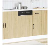 ATOMSTACK MAKER Panneau de lave-vaisselle 45 x 67 cm - Panneau avant en bois de chêne Sonoma pour cuisine moderne, série Kalmar, résistant à l'humidité et facile d'entretien