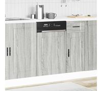 ATOMSTACK MAKER Panneau de lave-vaisselle Porto gris sonoma - Façade en bois (45 x 1,5 x 67 cm) pour une protection optimale du lave-vaisselle, facile d'entretien et design intemporel