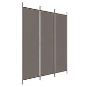 ATOMSTACK MAKER Paravent 3 pièces anthracite 150 x 200 cm - Paravent 100 % polyester avec design pliable à 3 panneaux pour intimité, protection solaire et décoration dans le salon, la chambre à