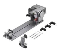 Atomstack Mandrin rotatif R8, axe rotatif réglable, rotation à 180°, pour objets cylindriques