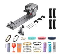 ATOMSTACK R8 et H5, mandrin rotatif et base haute, pour soutenir l'ATOMSTACK P1, pour tester des objets ronds ou annulaires tels que des balles de baseball, des boules de cristal