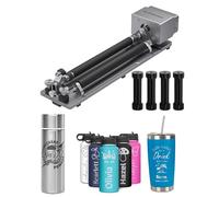 ATOMSTACK Rouleau Rotatif Laser R6 Multifonction Compatible avec P1 K2, Convient à la Plupart des graveurs Laser Atomstack - Module de Gravure Rotatif pour Objets cylindriques, Bouteilles et Tasses