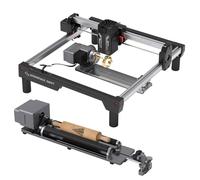 ATOMSTACK Swift 7W Graveur & Découpeur Laser avec rouleau rotatif R8 Pro, Machine de Gravure 300 x 300 mm, Design AI, Montage Facile, Contrôle Wi-Fi/USB/APP, Compatible Bois, Cuir, Acrylique, Papier