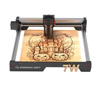 ATOMSTACK Swift 7W Graveur & Découpeur Laser, Machine de Gravure 300 x 300 mm, Design AI, Montage Facile, Contrôle Wi-Fi/USB/APP, Compatible Bois, Cuir, Acrylique, Verre, Papier