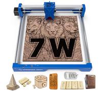 ATOMSTACK Swift 7W Machine de Gravure Laser, Découpeuse Laser Découpeuse Laser Faute Précision 0,01 mm Pour Bois,Cuir,Acrylique Foncé, Surface de Gravure 300 × 300 mm