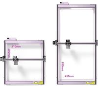 ATOMSTACK Zone de gravure Kit d'extension d'arbre, étendu à 850x410mm, profilés métalliques de haute précision, compatible avec la série A5 Pro