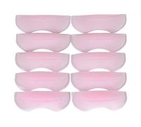 Atomus 5 paires en silicone durable pour cils bigoudis pour permanente bigoudi à friser Root Lifting Faux cils Shield Coussinets