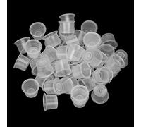 ATOMUS 50Pcs Tattoo Ink Cups XLarge Size Disposable Ink Cups Tattoo Pigment Caps Holder Container Tattoo Supplies (XL 50PCS)…
