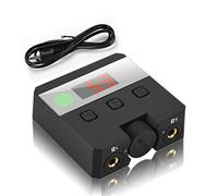 ATOMUS Bloc d'alimentation pour tatouage avec affichage numérique LED, 3 ports de connexion pour tatouage liner et machine à colorier, contrôle par pédale