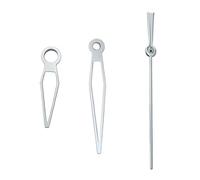 ATOMUSERLY 1 Jeu d'aiguilles de Montre 13mm x 12mm 8mm, for Mouvement NH35 NH36, Aiguille à lumière Verte, Argent et Or, Accessoires(A1)