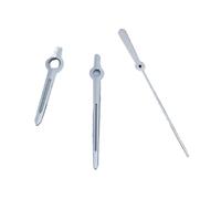 ATOMUSERLY 1 Jeu d'aiguilles de Montre argentées, dorées, Bleues et Roses, Lumineuses Vertes, compatibles avec Les mouvements NH35, NH36, NH38, NH70 NH72(Rose Gold)