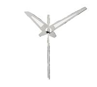 ATOMUSERLY 1 Jeu d'aiguilles de Montre argentées GS C3 Vertes Lumineuses NH35 compatibles avec Les mouvements NH34, NH36, 4R et 7S(Gold)