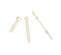 ATOMUSERLY 1 Jeu d'aiguilles de Montre argentées, Or Rose, Bleues et Noires, Lumineuses Vertes, compatibles avec Les mouvements NH35, NH36, ETA 2824, 2836(Gold,Fit Miyota 8215)