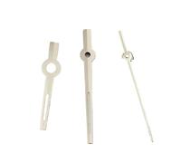 ATOMUSERLY 1 Jeu d'aiguilles de Montre Femme argentées, dorées, Roses et Vertes Lumineuses, compatibles avec Les mouvements NH05 NH06(Rose Gold A)