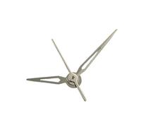 ATOMUSERLY 1 Jeu d'aiguilles de Montre NH05 argentées/Noires/dorées/Or Rose for Mouvement NH06, luminescentes Vertes C3, for Femme 31 mm. Accessoires(Silver)