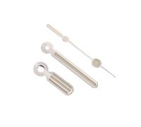 ATOMUSERLY 1 Jeu d'aiguilles de Montre NH35 NH36 C3 Vertes Lumineuses, compatibles avec Les mouvements mécaniques automatiques 7S26, 4R35 et 4R36(Top 1.Silver)