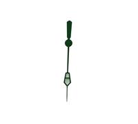 ATOMUSERLY 1 Jeu d'aiguilles de trotteuse avec Luminescence Verte for Montres NH35, NH36, NH38, NH39, NH70, NH72, 7S26, 7S36, 4R35 et 4R36(Silver Green)
