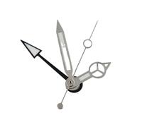 ATOMUSERLY 1 Jeu d'aiguilles NH34 Ghost GMT à Quatre Aiguilles, Lumineuses, Vertes, Or Rose, Argent et Noires, compatibles avec Les mouvements NH34A 4R34(Gold)