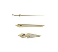 ATOMUSERLY 1 Jeu d'aiguilles NH35 NH36 NH38 NH39 NH70 NH72 7S26 7S36 4R35 4R36, Couleur Argent, Or, Rose et Noir, avec Luminescence(Black)