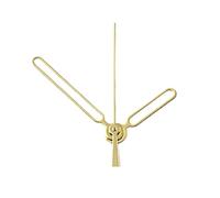 ATOMUSERLY 1 Jeu d'aiguilles NH35 Noires et Or Rose for Montre, Compatible avec Les mouvements NH36, 7S26, 4R35 4R36. Aiguilles Lumineuses Vertes(Gold)