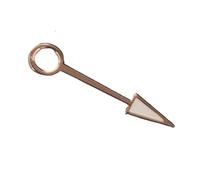 ATOMUSERLY 1 Jeu de 12,5 mm NH34 GMT Aiguilles argentées, Orange, Rouges, Bleues, Noires, Grises et dorées, luminescentes Vertes, compatibles avec Les mouvements NH34A 4R34(Top 7.Rose Gold)