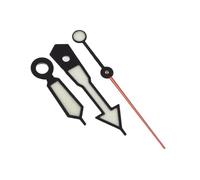 ATOMUSERLY 1 Jeu Turtle 6105 6309 SKX007/009 MM300 for NH35/NH36 Lumineux Convient aux Montres à Mouvement Automatique(Orange lume Red)