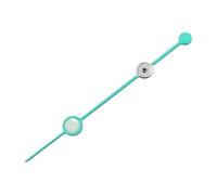 ATOMUSERLY 1 Mouvement NH35 NH36 7S26 7S36 4R35 4R36, 12,5 mm, Argent, Noir, Vert, Bleu, Rouge, Violet, Aiguille des Secondes Simple(Red)