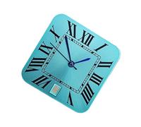 ATOMUSERLY 1pc carré for NH35 NH36 Montre S Logo Cadran pointeur Accessoires Date 6 Heures Mouvement(4 -Dial Hands,NO Logo)