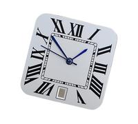 ATOMUSERLY 1pc carré for NH35 NH36 Montre S Logo Cadran pointeur Accessoires Date 6 Heures Mouvement(1 -Dial Hands,NO Logo)