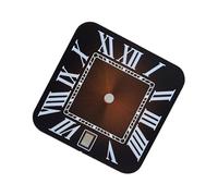 ATOMUSERLY 1pc carré for NH35 NH36 Montre S Logo Cadran pointeur Accessoires Date 6 Heures Mouvement(13 -Dial,NO Logo)