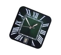 ATOMUSERLY 1pc carré for NH35 NH36 Montre S Logo Cadran pointeur Accessoires Date 6 Heures Mouvement(10 -Dial Hands,S-Dial)